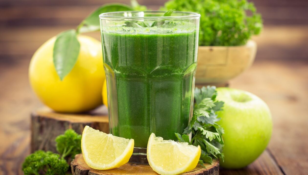 blended with parsley to increase potency