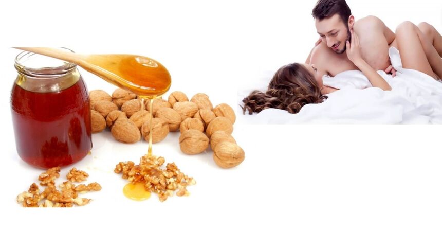 nuts and honey for potency