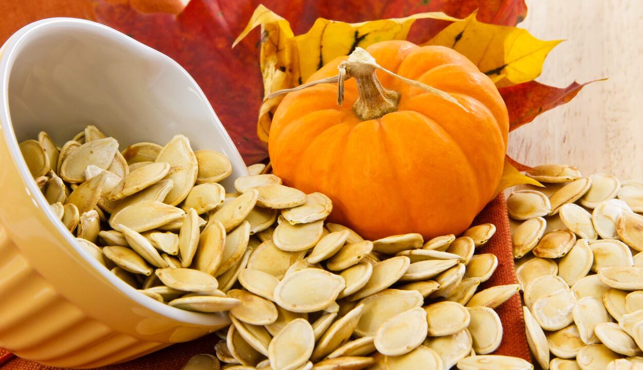 Pumpkin seeds a folk remedy to increase potency
